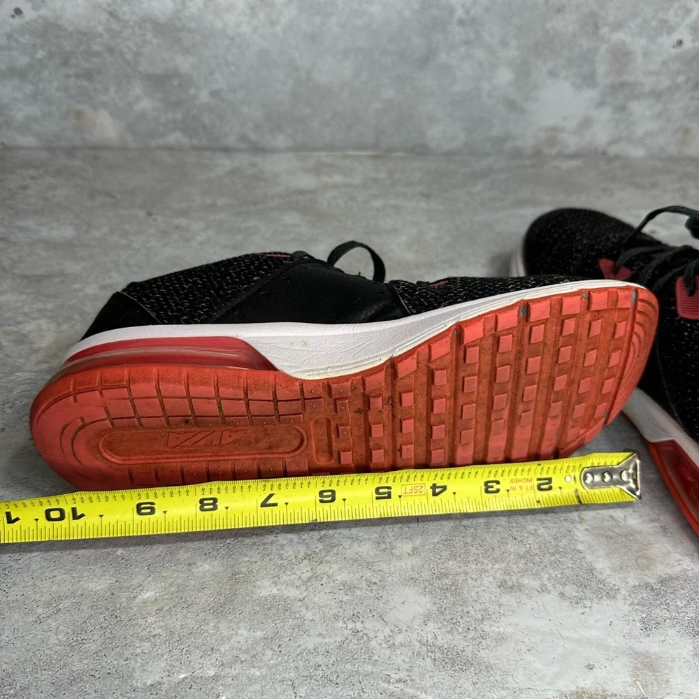 Avia O2Air Women’s Athletic‎ Sneakers WMA129DP009 Black Memory Foam Size 9.5